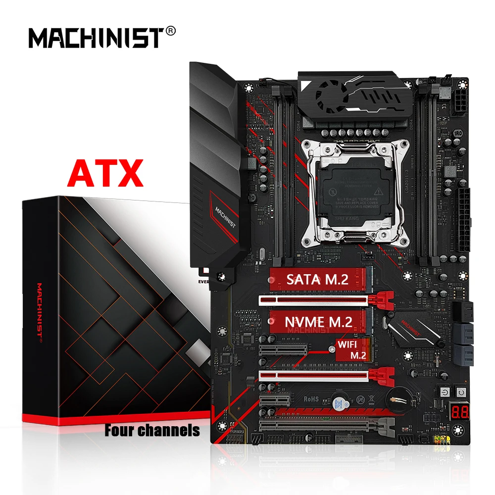 MACHINIST MR9A PRO MAX X99 motherboard LGA 2011-3 supports Xeon E5