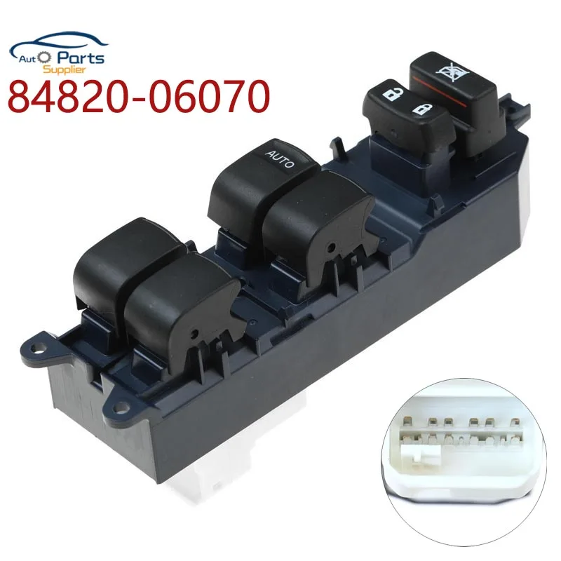 

New 84820-06070 Electric Power Window Switch For Toyota Camry Yaris Aurion HV Tacoma 8482006070