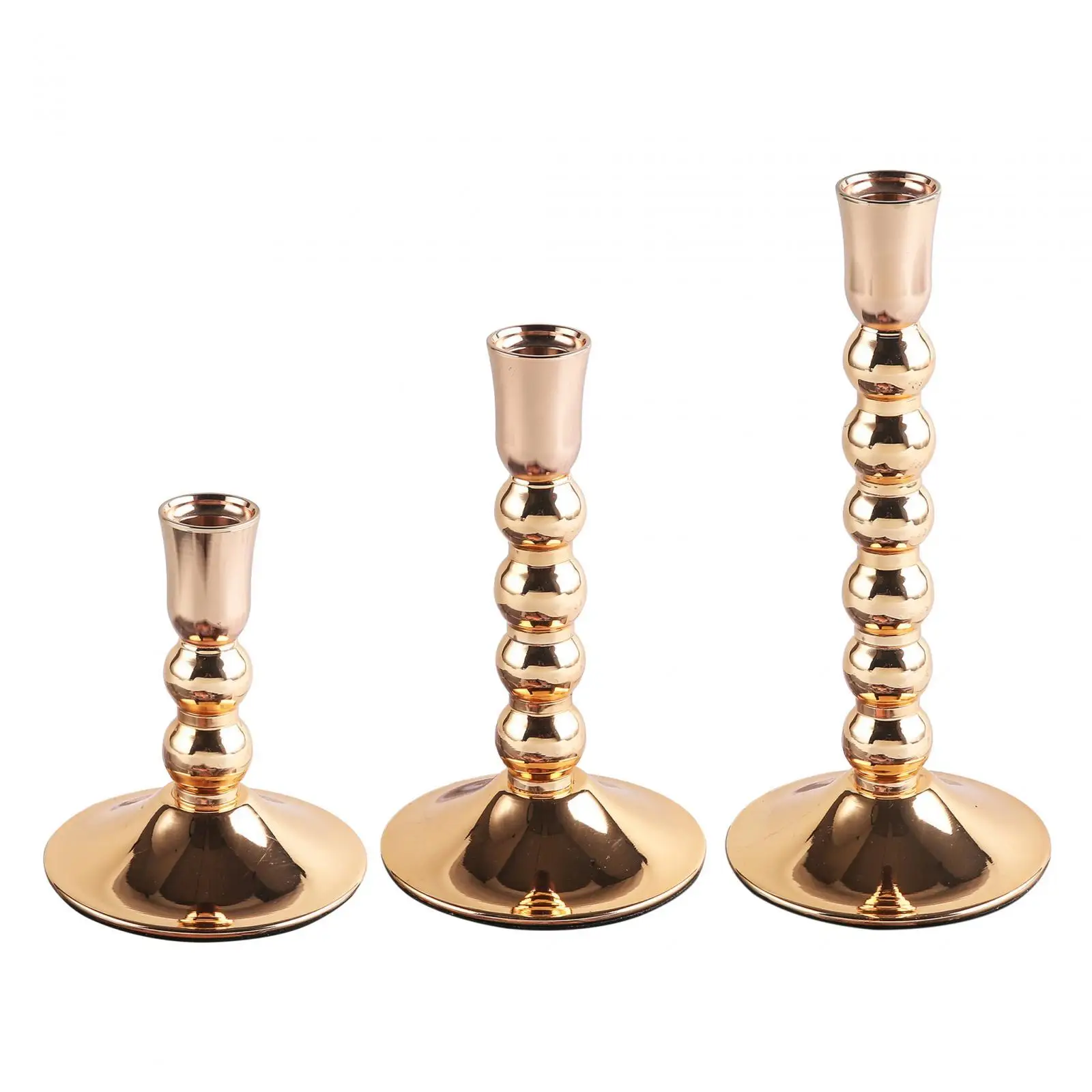 Metal Iron Taper Candle Holder Decoration Candlestick Holder for Living Room