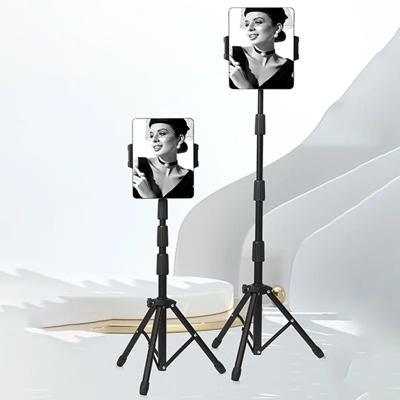 Suporte de Tablet Dobrável Piso Tripé para Ipad Pro 12.9 Samsung Lenovo Huawei Xiaomi Universal 15 Polegada Holer 360 Rotação - Imagem 3