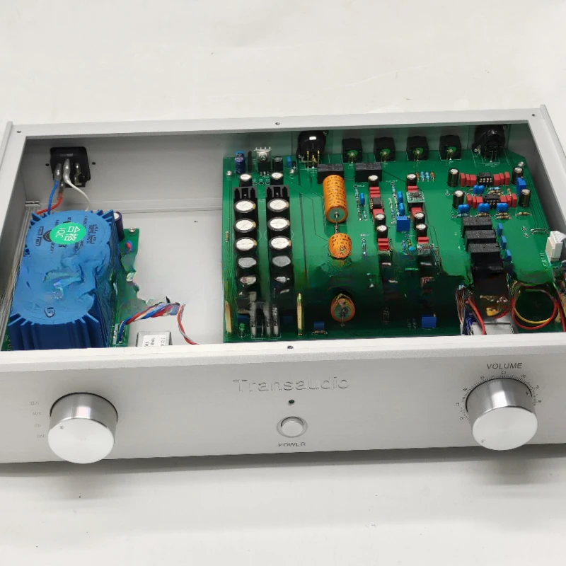 

Remote Control New C9.3 Fever Preamp MBL6010D OPA828 OPA604AP NE5534 4 Inputs 2 Outputs ALPS27 Pre Amplifier