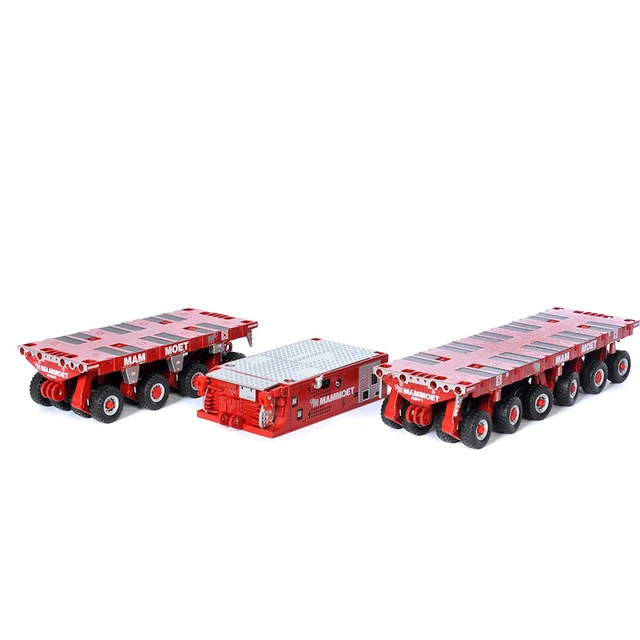 Die-cast Mammoet SPMT SET Self-propelled Alloy Engineering Vehicle Model  410098 1:50 Scale Collection Ornament Souvenirs