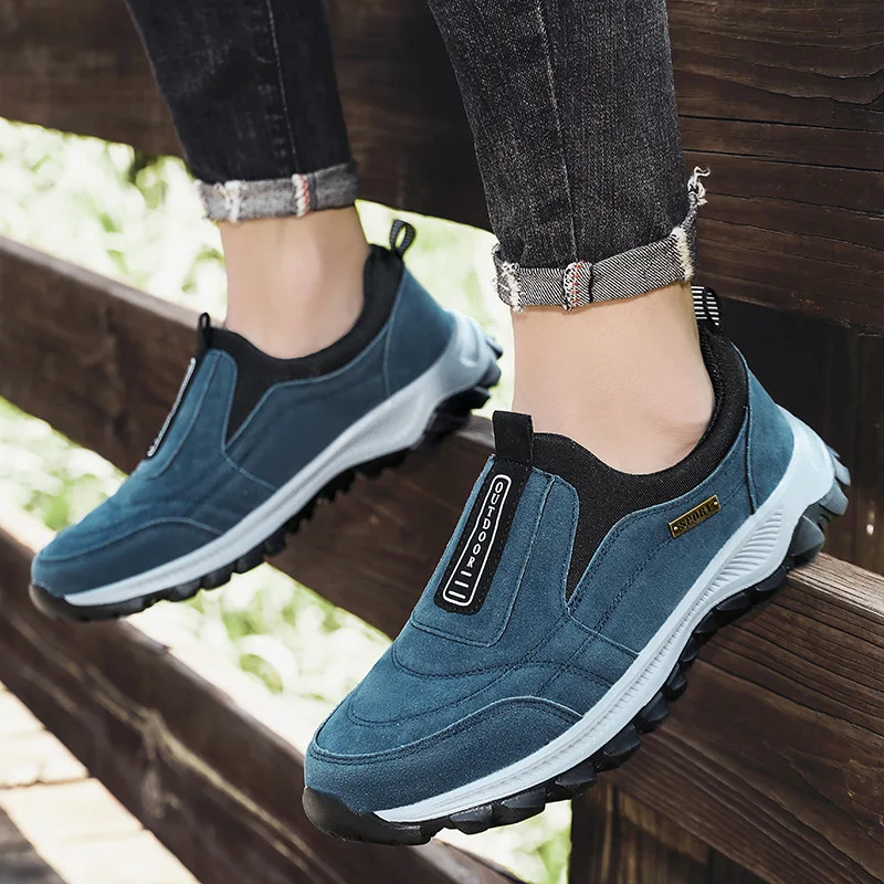 

Autumn Men's Casual Shoes Cover Foot Outdoor Thick Sole Non-Slip Sports Walking Shoes Fashion Running Walking Shoes Zapatillas