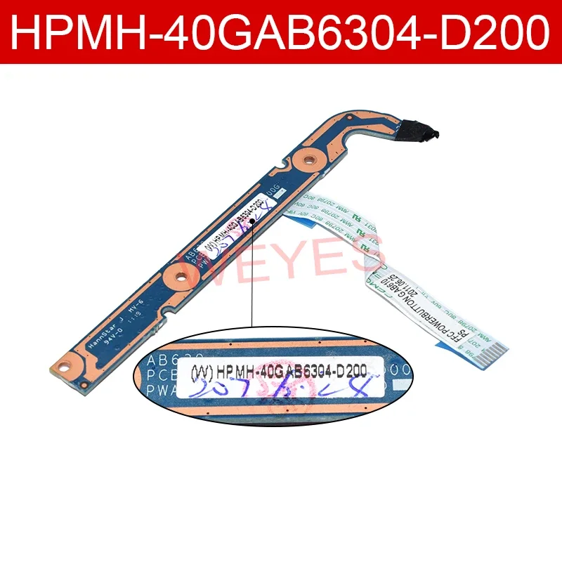 Per Scheda Pulsante Di Alimentazione Hp Pavilion Serie Dv6-6000 Con Cavo Hpmh-40Gab6304-D200