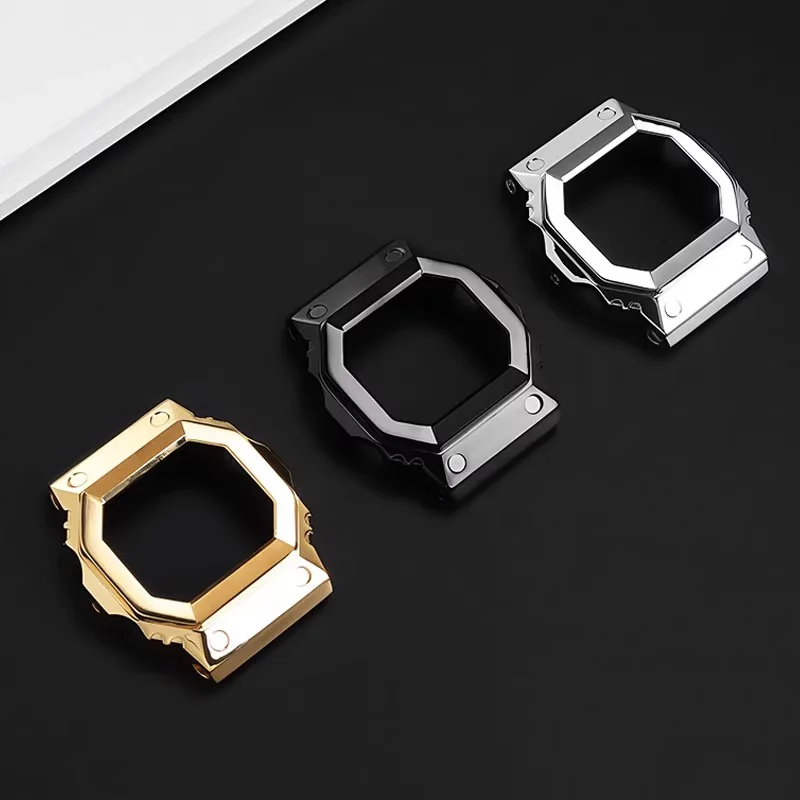 新品未使用品 G-shock GX-56 用 互換ケース ステンレスシルバー GXW-56