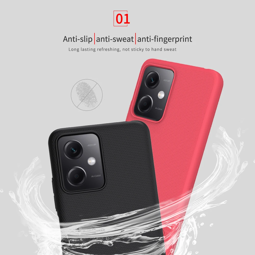 Nillkin – Funda protectora delgada para Xiaomi Redmi Note 12 Pro 5G con  protector de cámara policarbonato duro TPU ultrafina antiarañazos para –  Yaxa Colombia