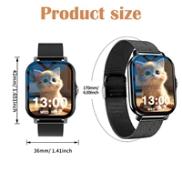 Smart watch, message display, multi-sport mode, step counting/sports tracking, multi-function sports watch - Image 6