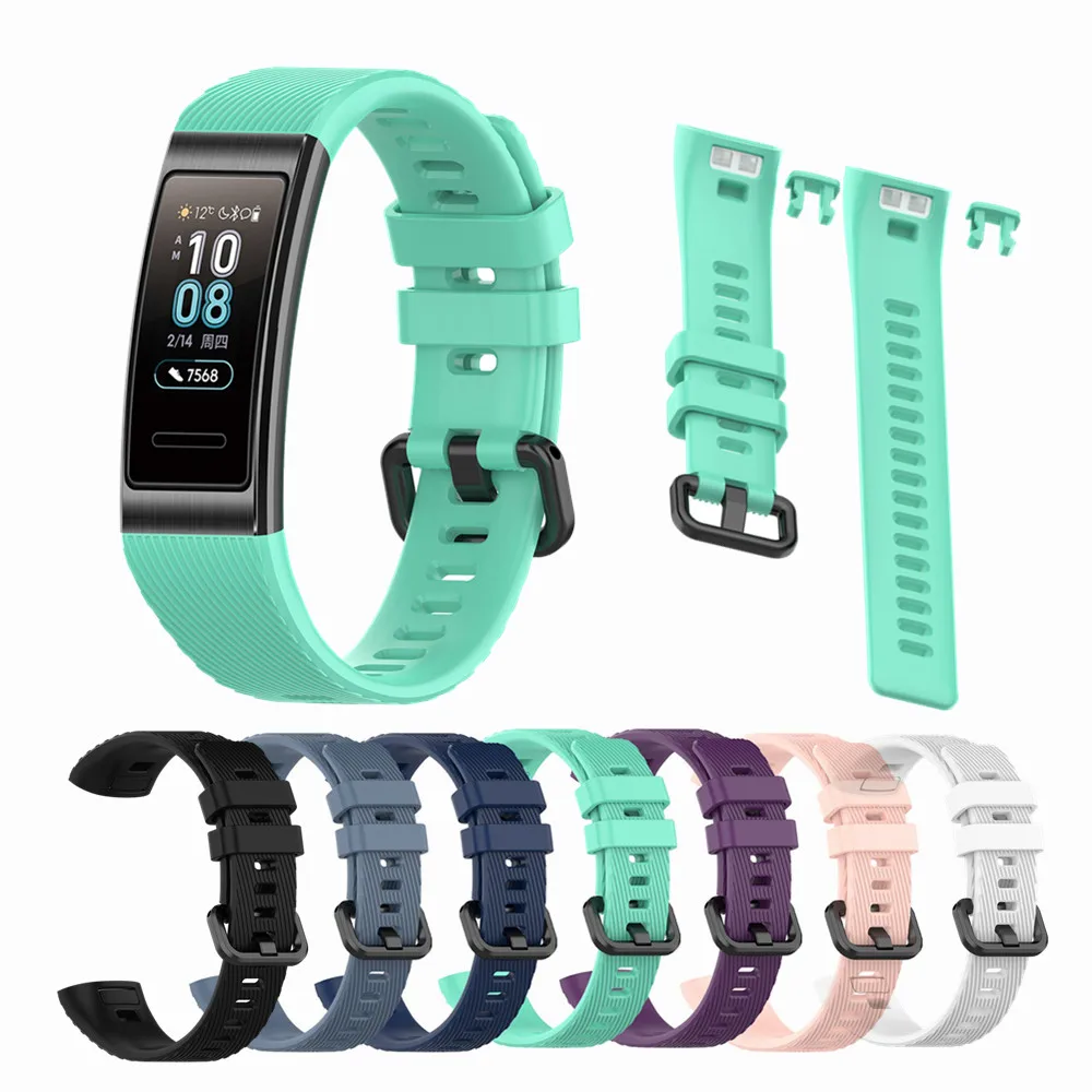 Smart Bracelet Wrist Strap For Huawei Band 4 Straps Silicone Watch Band For Huawei Honor Band 3 Replacement Wristband