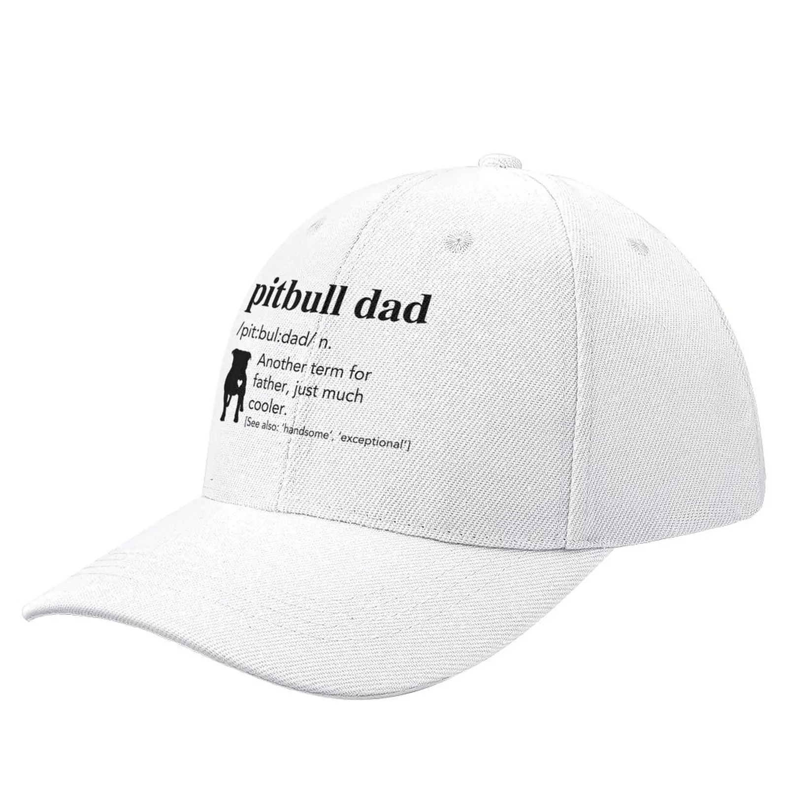 핏불 아빠 정의-핏불 아빠-핏불 아빠 선물 야구 모자, 럭셔리 남성 모자, 아이콘 모자, 럭셔리 브랜드, 남녀공용 모자 