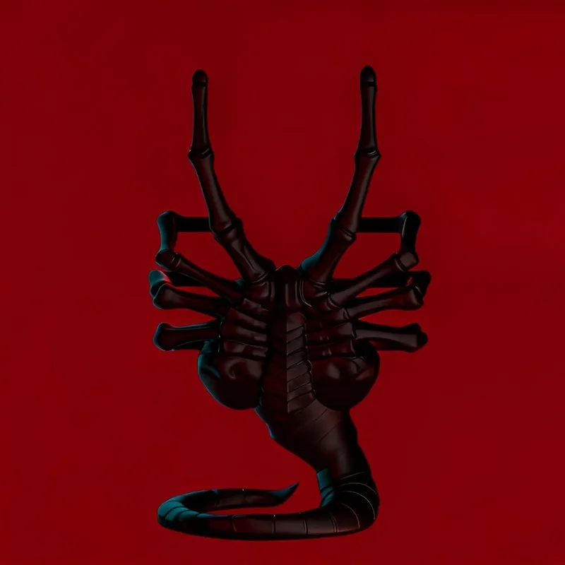 Facehugger Phone Holder Anime 3D Printed Cool Mobile Phone Holder Accessory for Desktop Decoration Figures Gifts