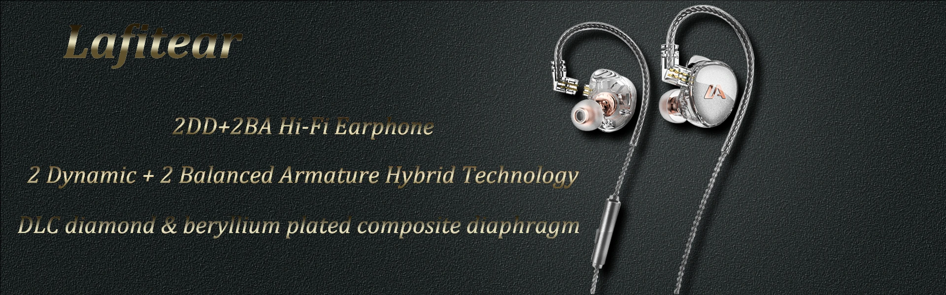 LAFITEAR 2DD+6BA Wired Earphone 2 Dynamic 6 Balanced Armature Hybrid Drive Headphone In Ear High Resolution Monitor HiFi Headset bluetooth headphones