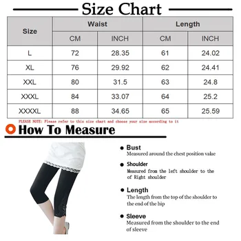 Female Slim Fitting Lace Outer Bottoming Seventh Trousers Casual Comfortable Breathable Black White Gray Summer Versatile Pants 6