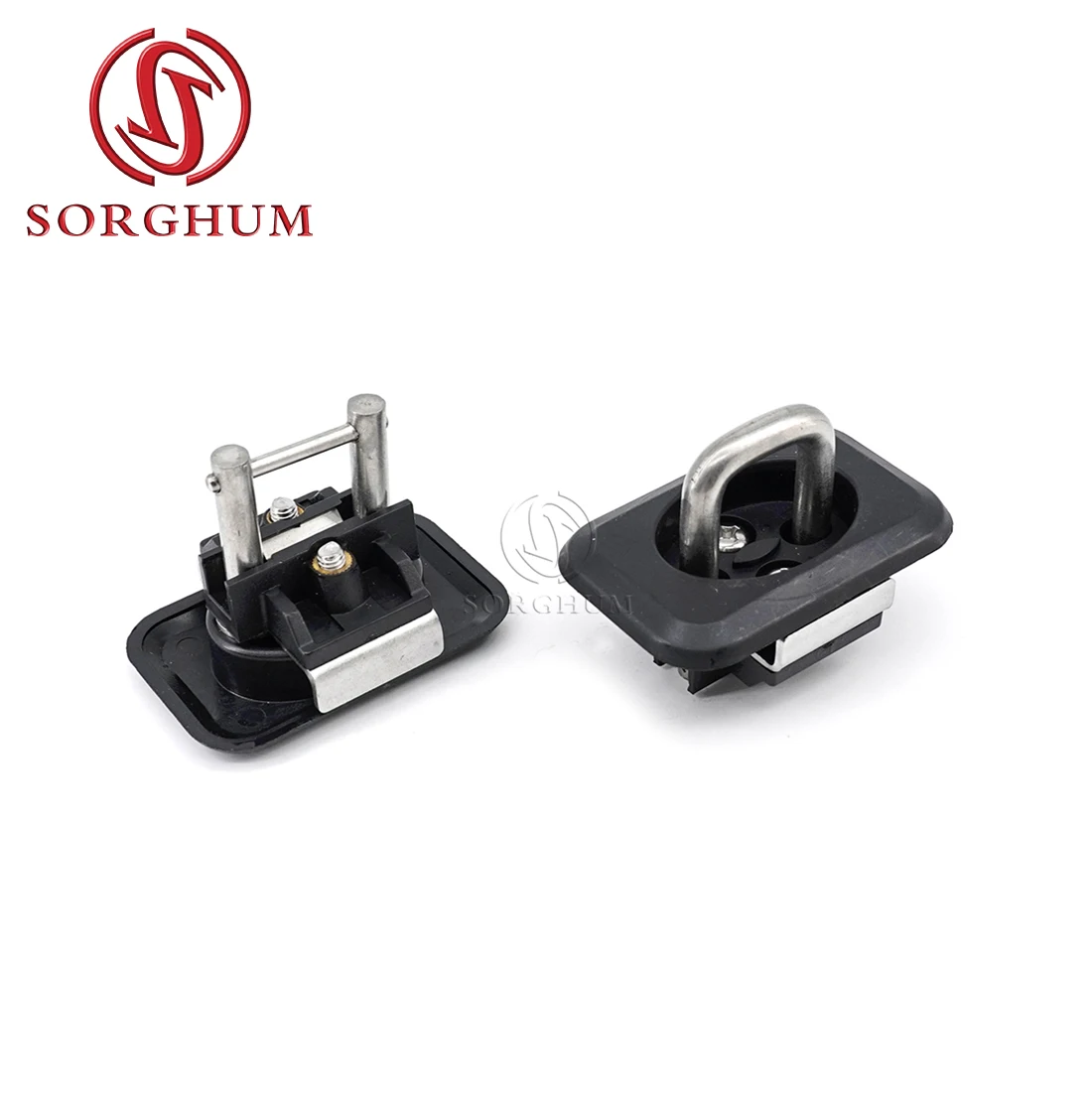 SORGHUM KK-02 트럭 개폐식 타이 다운 앵커 잠금 버클, 도요타 툰드라 불 링 4001 픽업 자동차 액세서리 도구