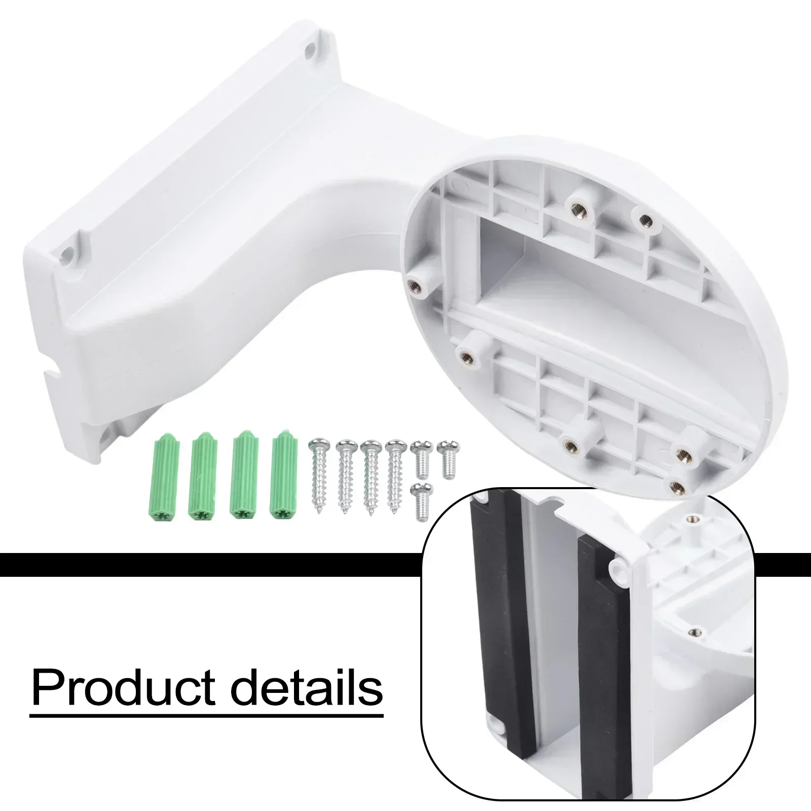 Comgooldool Staffa Di Montaggio A Parete Per Hikvision DS-1258ZJ - Foto 6