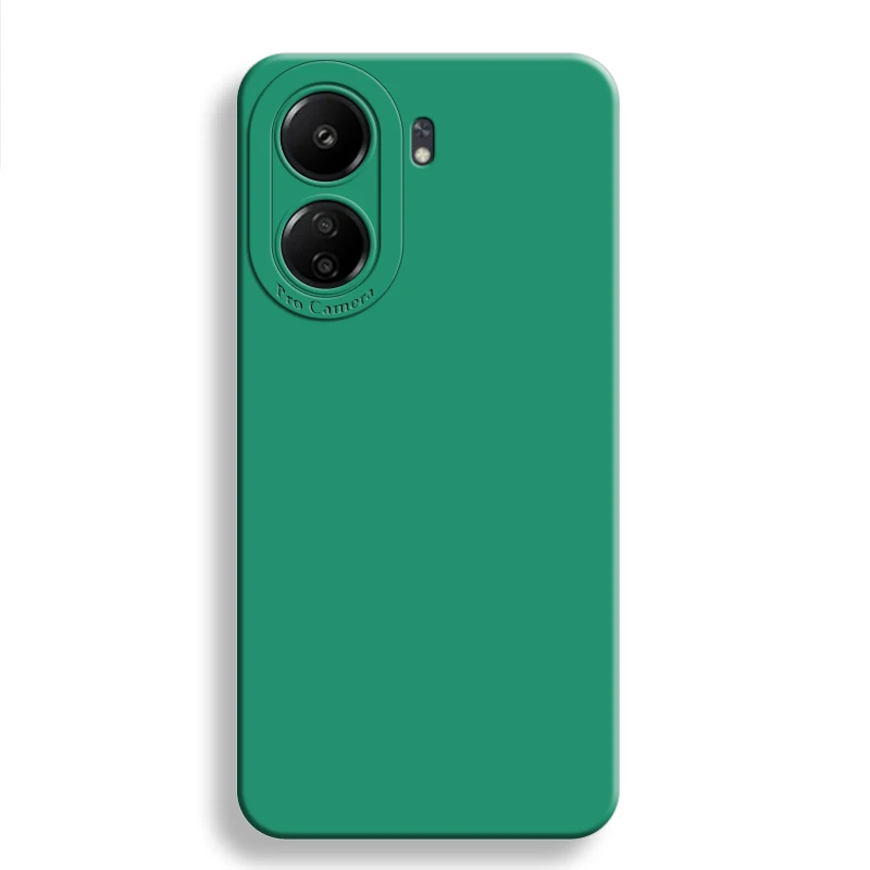 For POCO C65 Case Shockproof Silicone For Xiaomi POCO C65 Cover 6.74 inch Full Cover Camera Lens Protection Bumper For POCO C65