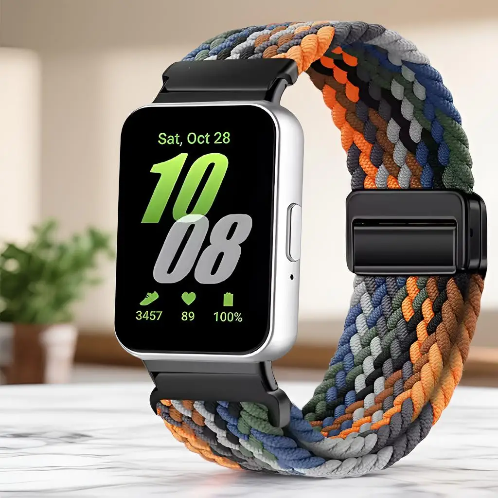 Adjustable Fashion Magnetic Sport Braided Watchband - Smart Accessories