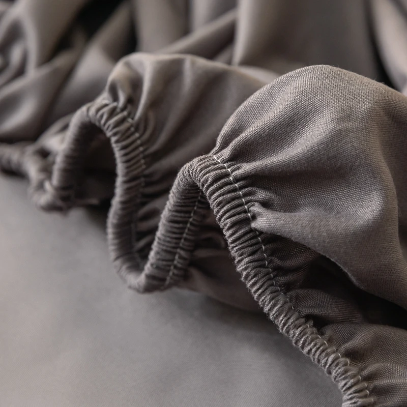 Bed Sheet 2 people 150x200 bedding queen king size elastic fitted sheet mattress cover couple linen