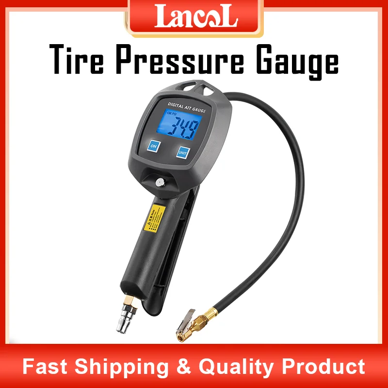 Bwe02 Digital Display Tire Pressure Gauge Highprecision Monitoring