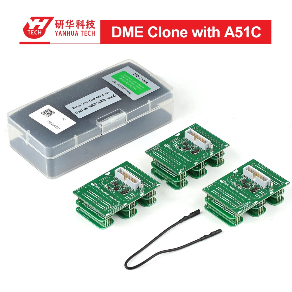 Адаптер Yanhua Mini ACDP для режима BMW верстак для N13, N20, N63, S63, N55, B38 DME Clone с лицензией программного обеспечения A51C