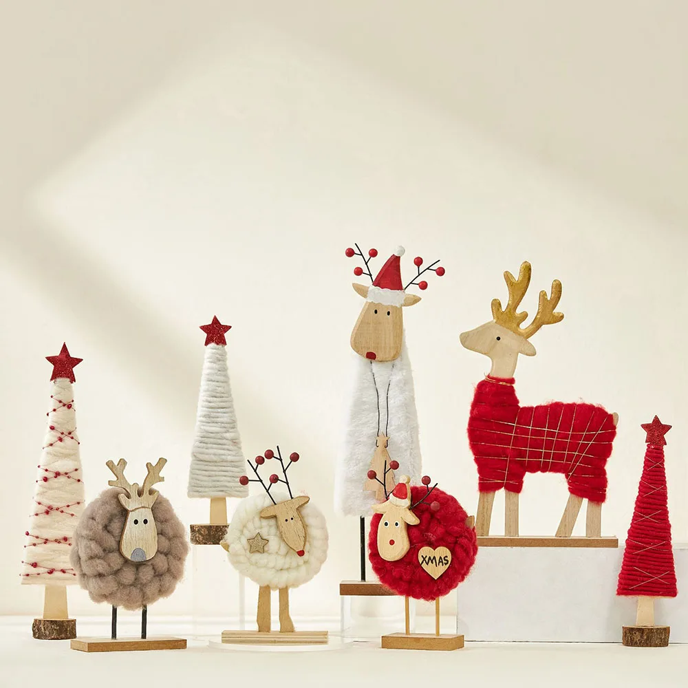 

Рождественские настольные мини-украшения высокого качества, прочные Artwares для ежедневного использования
