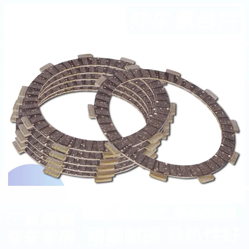 

Motorcycle Accessories 6x Clutch Friction Plates Discs For AX-1 XR NSR250 P3 Sanzai Iron Horse 400/600 CBR400 Issue 29