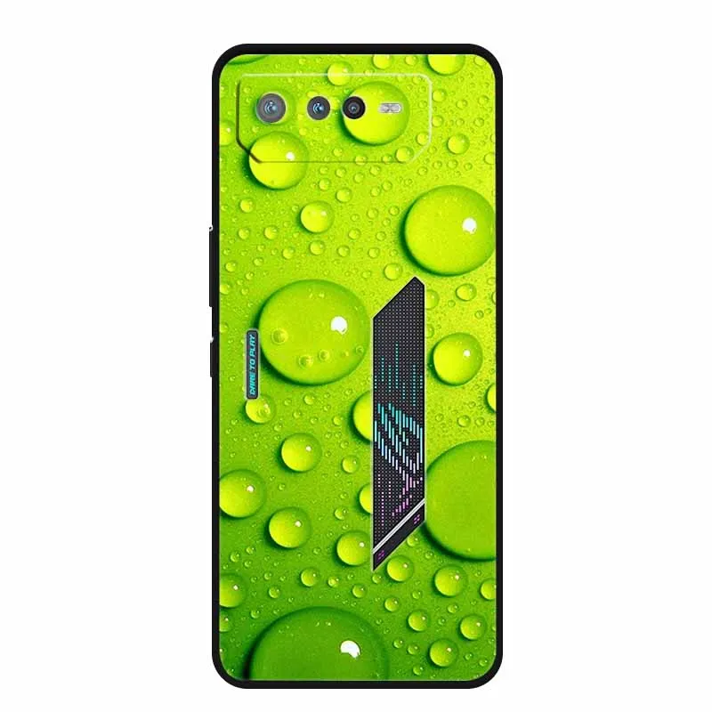Fashion Soft TPU Silicone Back Case for Asus ROG Phone - Trendy Protective Phone Cover Bumper