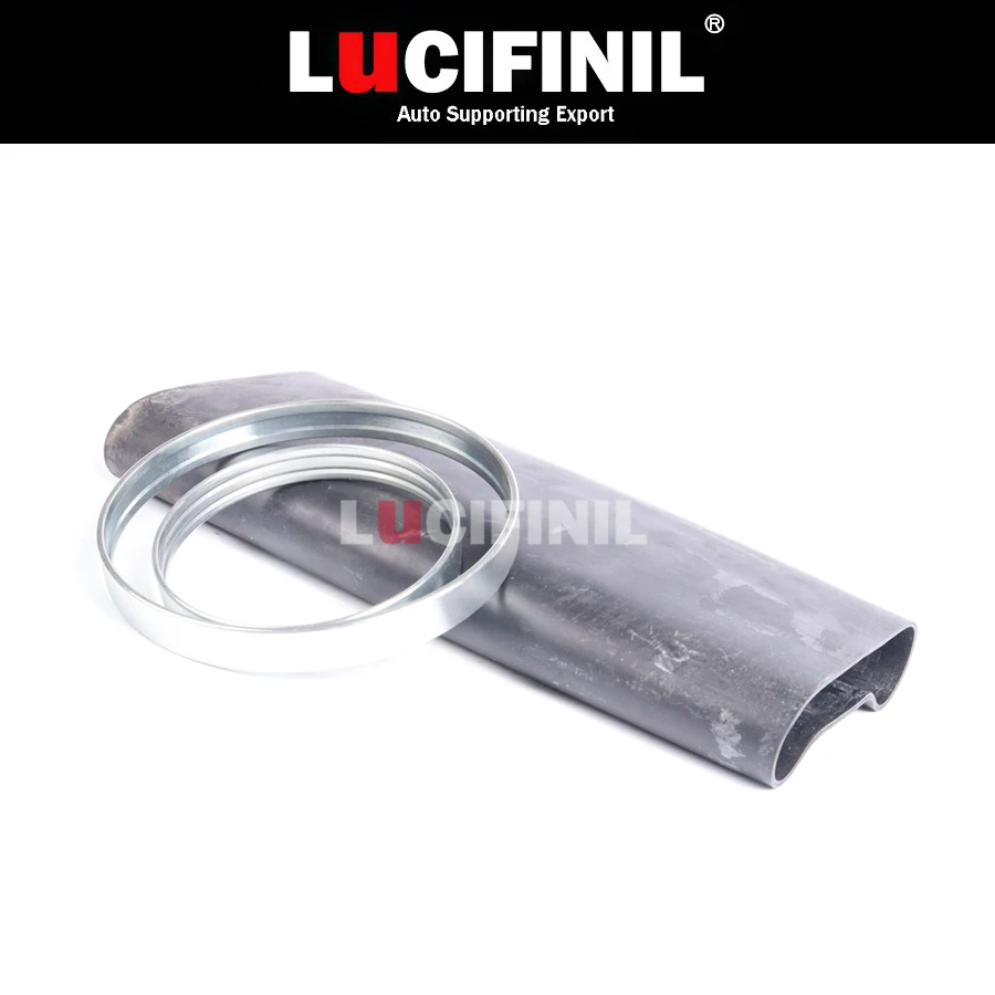 

LuCIFINIL Pillow Rubber Sleeve + Crimping Ring For BMW E65 E66 Rear Suspension Shock Absorber 37126785535 37126785536