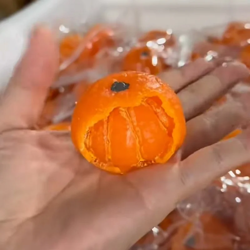 3D Orange Candle Mould Silicone Molds for Soap Making Fruit Shape Mold DIY Candle Soap Making Mochi Squishy Toy Moulds silicone mold silicone candle mold aromatherapy candle mold silicone candle molds candle mold