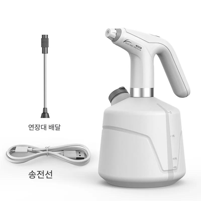 

Спрей для домашнего букета 2l 1200mAP, белый и черный, 1 садовый инструмент