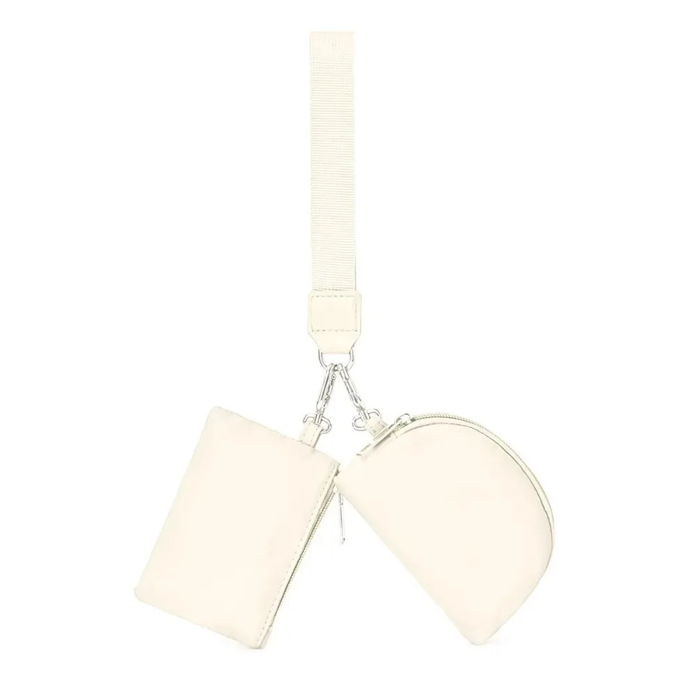 Niedliche Geldbörse mit Reißverschluss um das Armband, abnehmbare kleine Doppeltasche, Handgelenk-Schlüsselanhänger-Geldbörse, Mini-Münzbeutel für Frauen und Mädchen – Detail 21