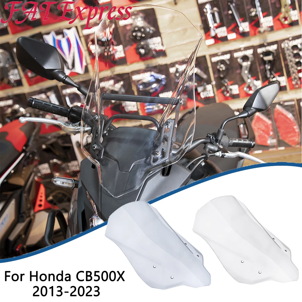 Parabrezza Moto Parabrezza Per Honda Cb500X Cb500 X Cb 500X 2013-2023 Touring Schermo Antivento Alto Cb 500 X Accessori
