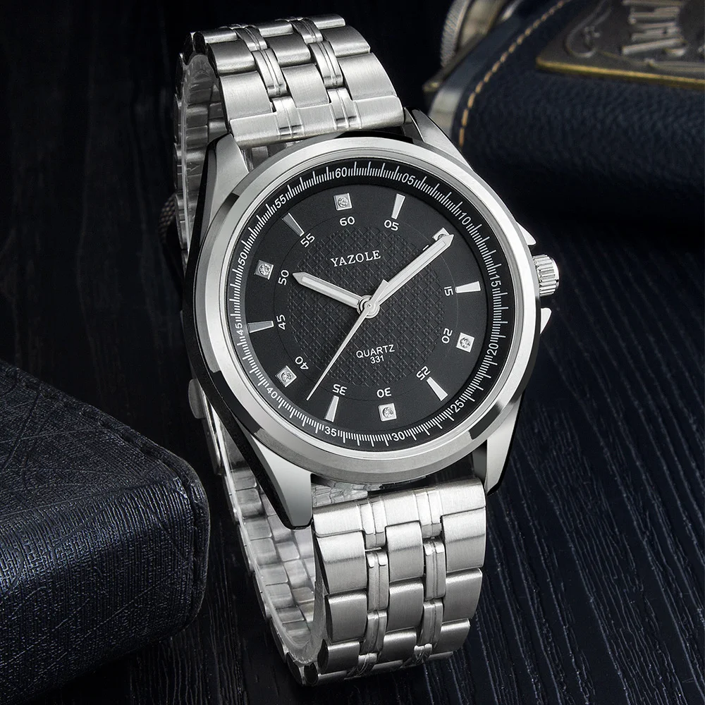 

Quartz Watches For Men Fashion Fashion Men's Watch Luminous Business Steel Band Watch Men's Watch Relogios Masculino