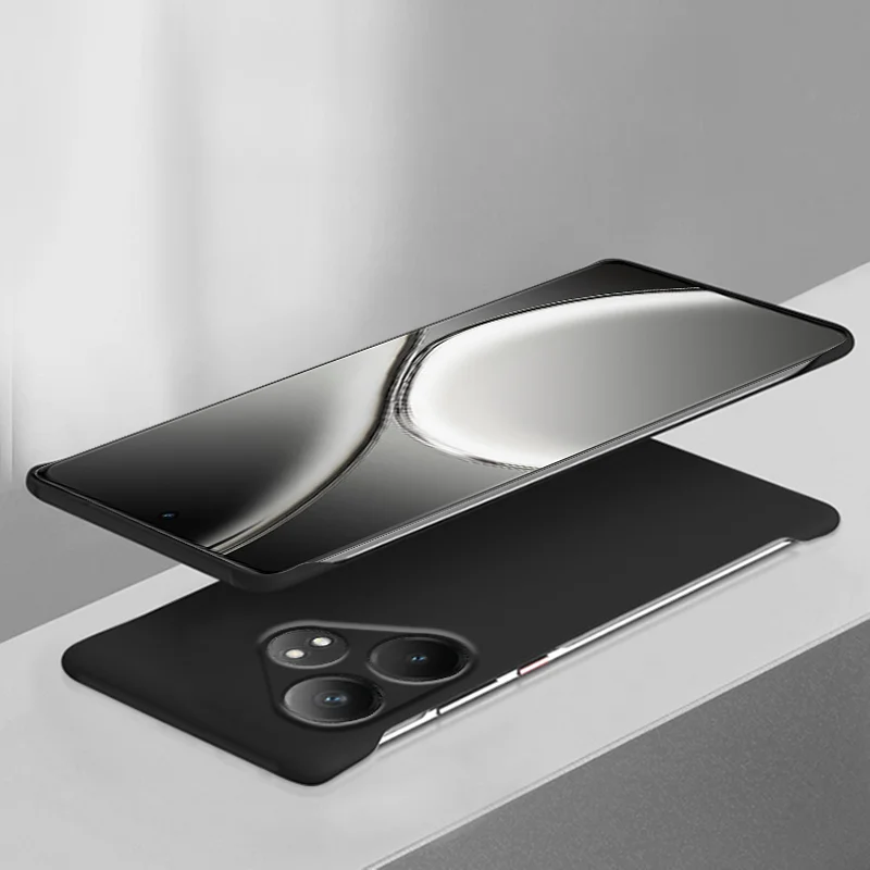 Frameless Shockproof Matte Rimless Ultra Thin Hard PC Back Cover