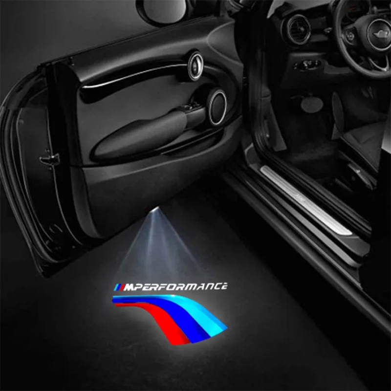 BMW F02 F10 F15 F30 F32 F80 F82 G20 G26 G30 M4 M5 G08 X3 X4 자동차 액세서리용 LED 자동차 HD 도어 웰컴 고스트 섀도우 라이트