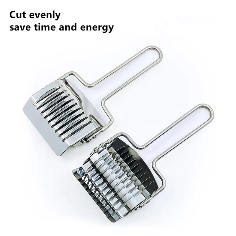 Kitchen Dough Noodle Cutter Stainless Steel Multifunction Vegetables Handmade Pasta Tools Cutter Kitchen Gadgets