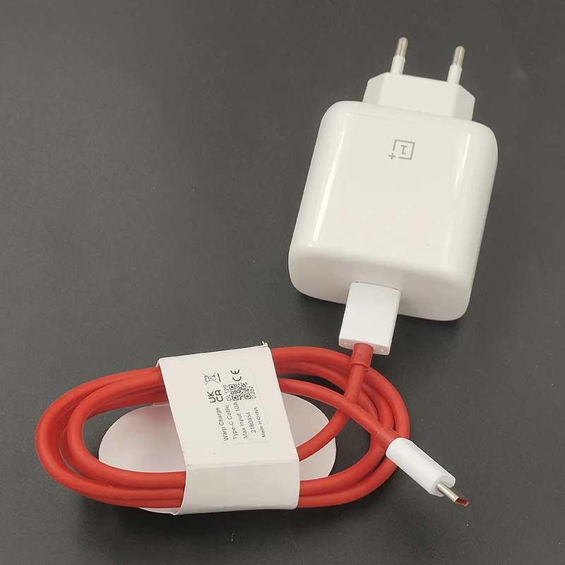 65W OnePlus Fast Charger EU with USB Type-C Cable