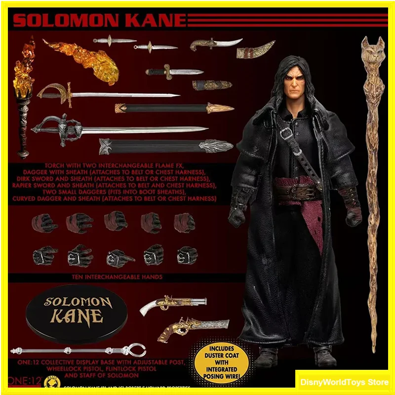 100% Originale Mezco One: 12 Mezco Salomone Bacchetta Gold Label In Stock Anime Action Collection Figure Model Toys