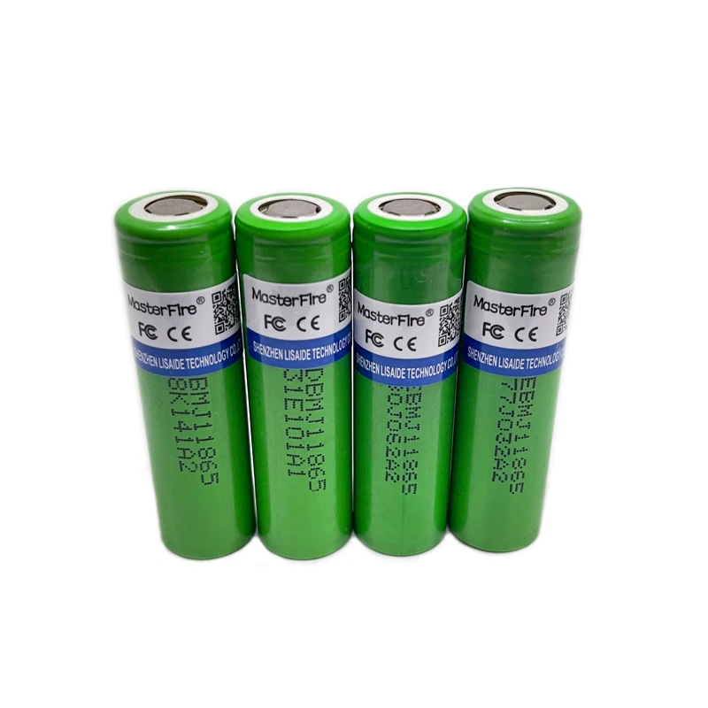 

MasterFire 4pcs/lot Original MJ1 Chem 18650 INR18650MJ1 10A discharge li-ion battery cell 3350mah lithium torch batteries