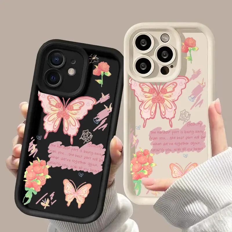Retro Trendy Butterfly Phone Case Cover