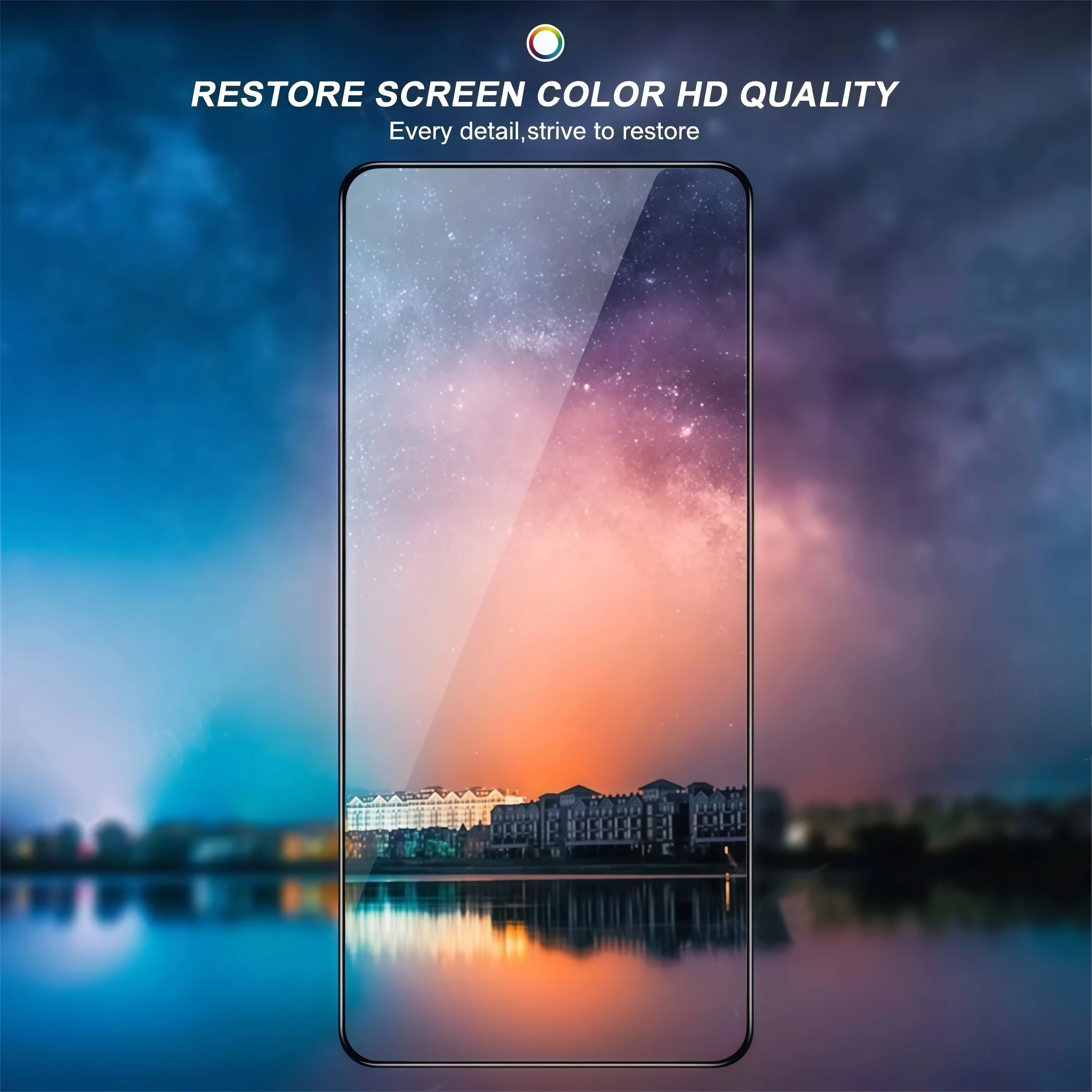 Premium HD Tempered Glass Screen Protector Set - Scratch-Proof and Dust-Free Installation