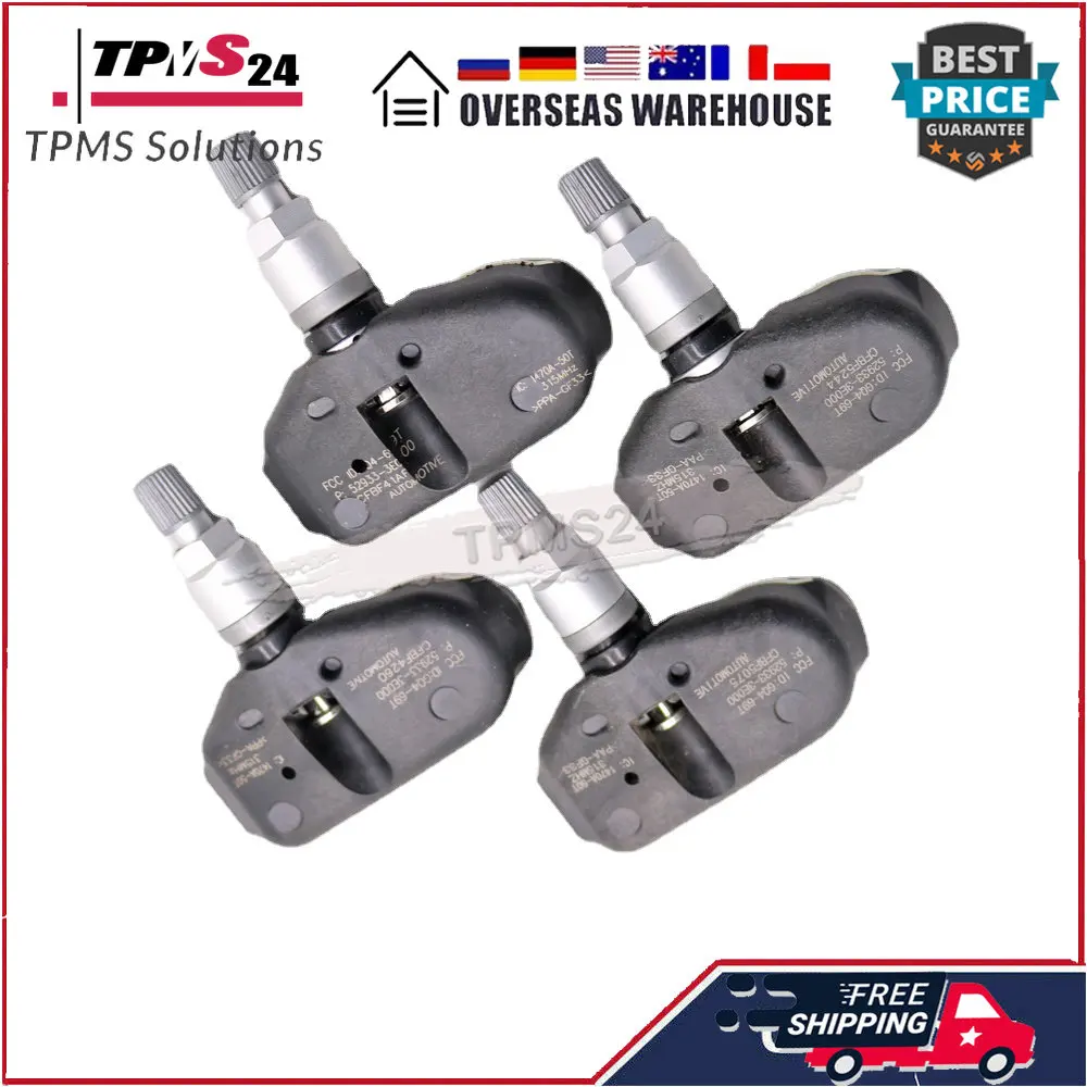  ׼Ʈ Ÿ Ƽ   ƸƼ   TPMS , Ÿ̾ з , 52933-3E000, 315MHz, 4 
