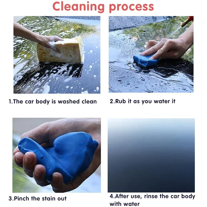 Car Cleaning Clay Bar 100g Car Wash Clay Automotive Cleaner Detailing Sludge Mud Remove Washer