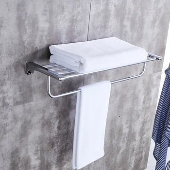 Hardware per il bagno Portasciugamani in acciaio inossidabile 304 cromato Porta carta igienica Portasapone Porta asciugamani Accessori per WC 1