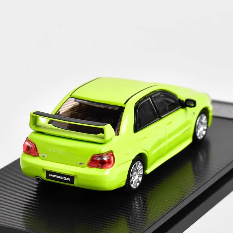Diecast 1: 64 escala Subaru Impreza WRX STI 2006 aleación