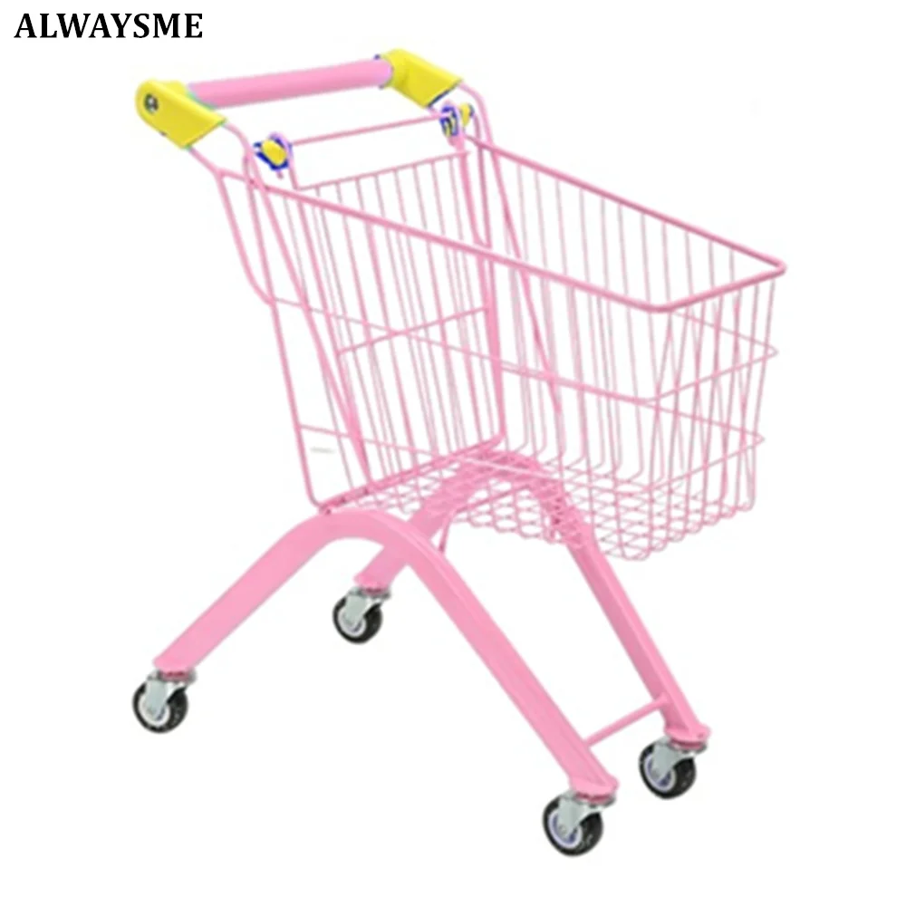 ALWAYSME Foldable Shopping Cart For 2-6 Years Baby Kids，or Pets