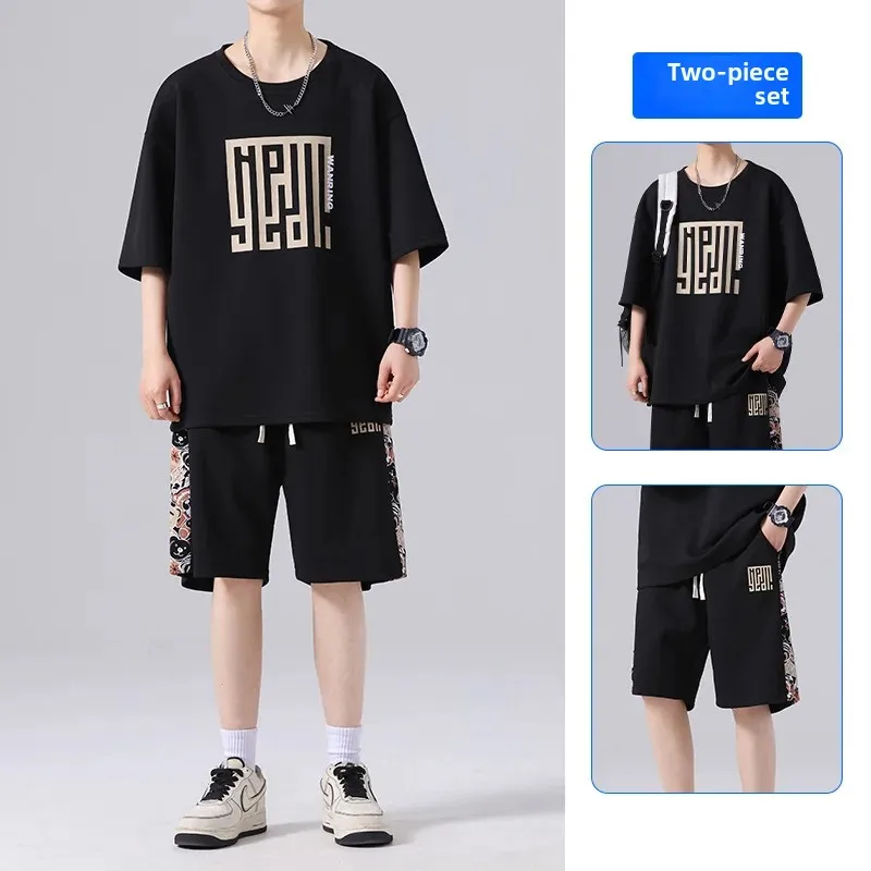 ربيع صيف جديد فضفاض عادية تنوعا قطعتين مجموعة العص...