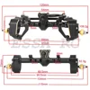 1/24 New Heavy Duty  Brass Metal Portal Front Rear Axle for 1:24 Axial SCX24 90081 C10 AXI00002 AXI0005 Upgrade Parts RC Car 4