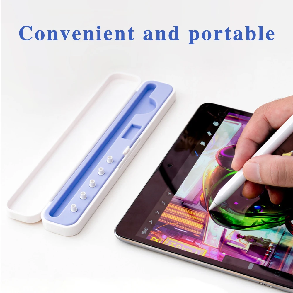 Apple Pencil Box 1 2 Portable Holder Nib Case for iPencil Accessories Stylus ipad Pencil Protection Case Touch Pen Cover Storage