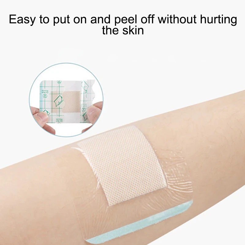 10Pcs First Aid Bandage Waterproof Adhesive Wound Dressings Sterile Dressing Hemostasis Patch Sticker Surgical Sutures