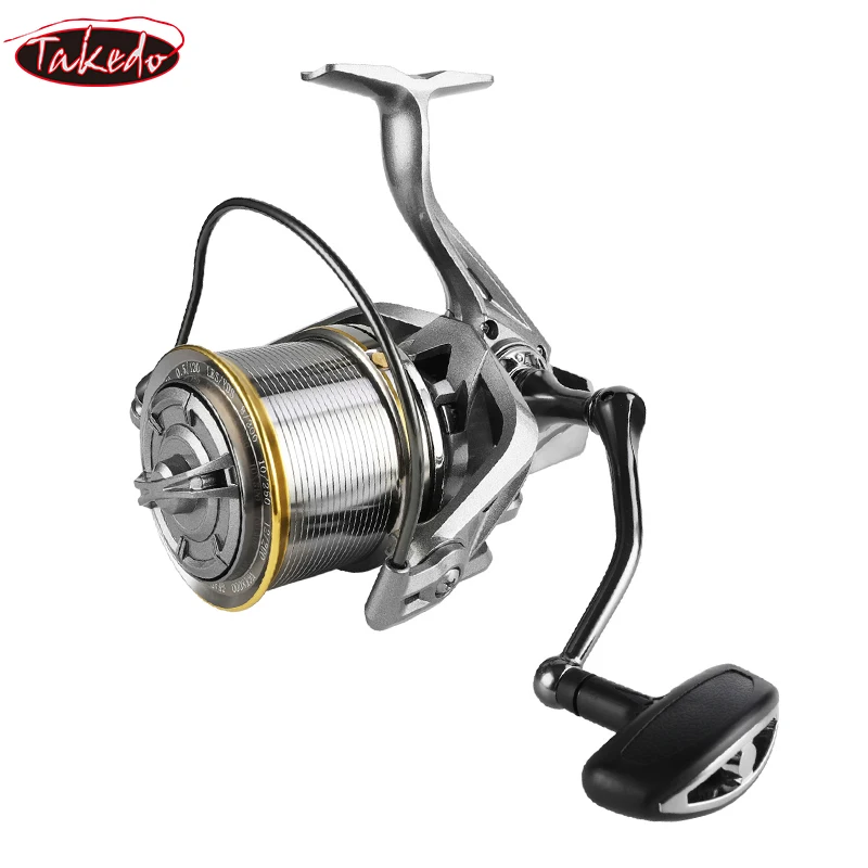 TAKEDO-ST03-Fishing-Reels-Metal-Spool-Surf-Feeder-Reel-Sea-Spinning ...